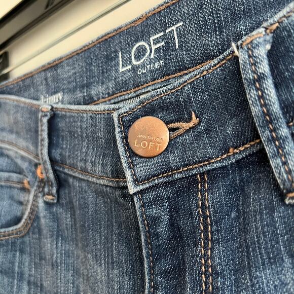 LOFT Outlet Modern Skinny Jeans 4 Petite - Picture 3 of 7